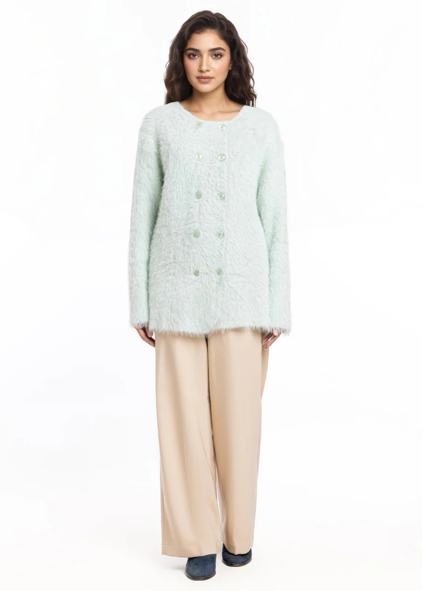 Ice-Round Neck Cardigan Full Sleeves Sweater (25Y-017-67) - Image 3