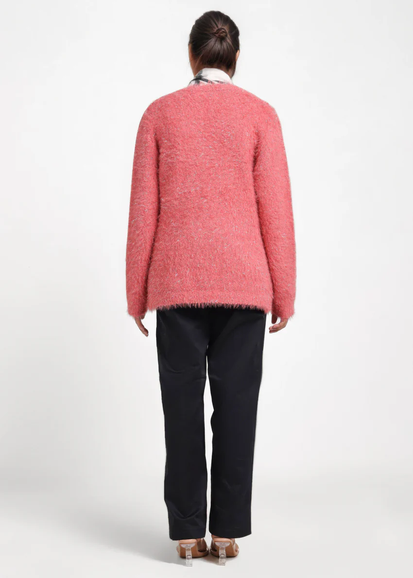 Rose-V-Cardigan Full Sleeves Sweater (25Y-020-67) - Image 2