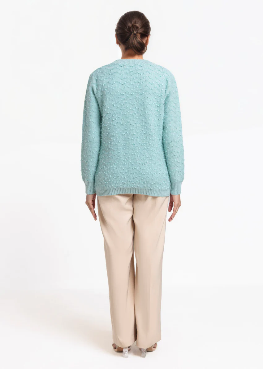 Turqs-Round Neck Full Sleeves Cardigan Sweater (25Y-021-67) - Image 2