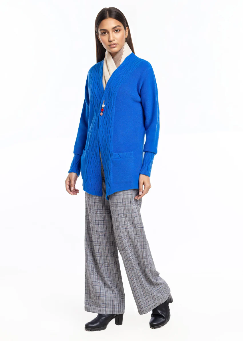 R-Blue-V-Cardigan Full Sleeves Sweater (25Y-028-67) - Image 5