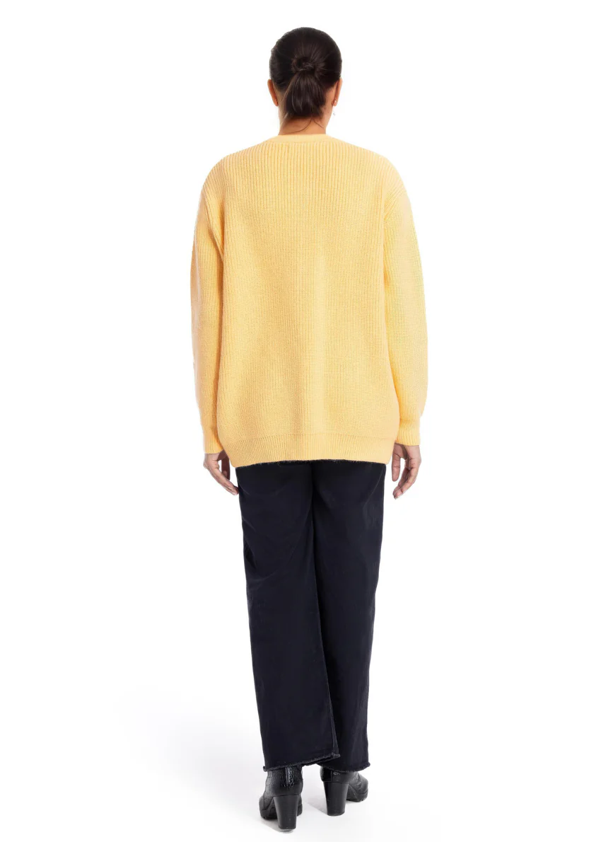 Vanilla-Round Neck Full Sleeves Cardigan Sweater (25Y-035-67) - Image 2