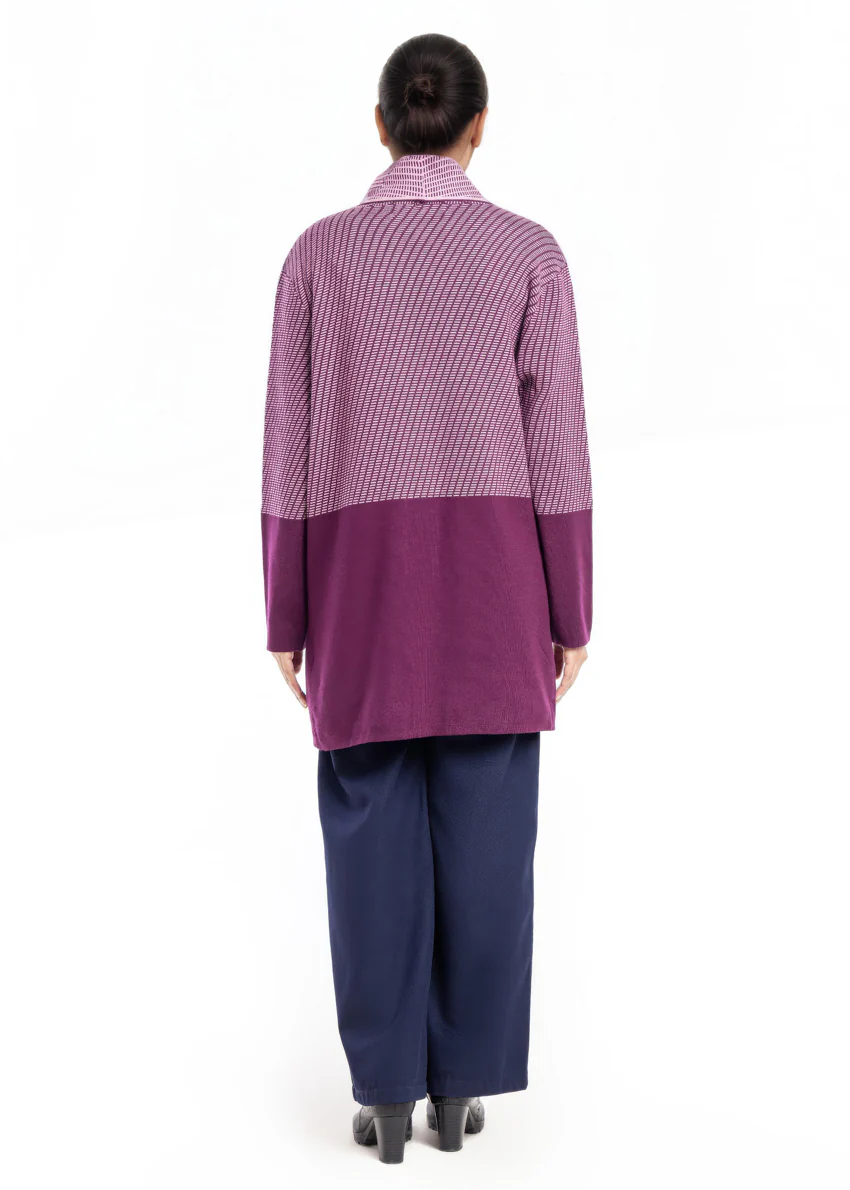 Margrita-Front Open Full Sleeves Cardigan Sweater (25Y-126-67) - Image 2