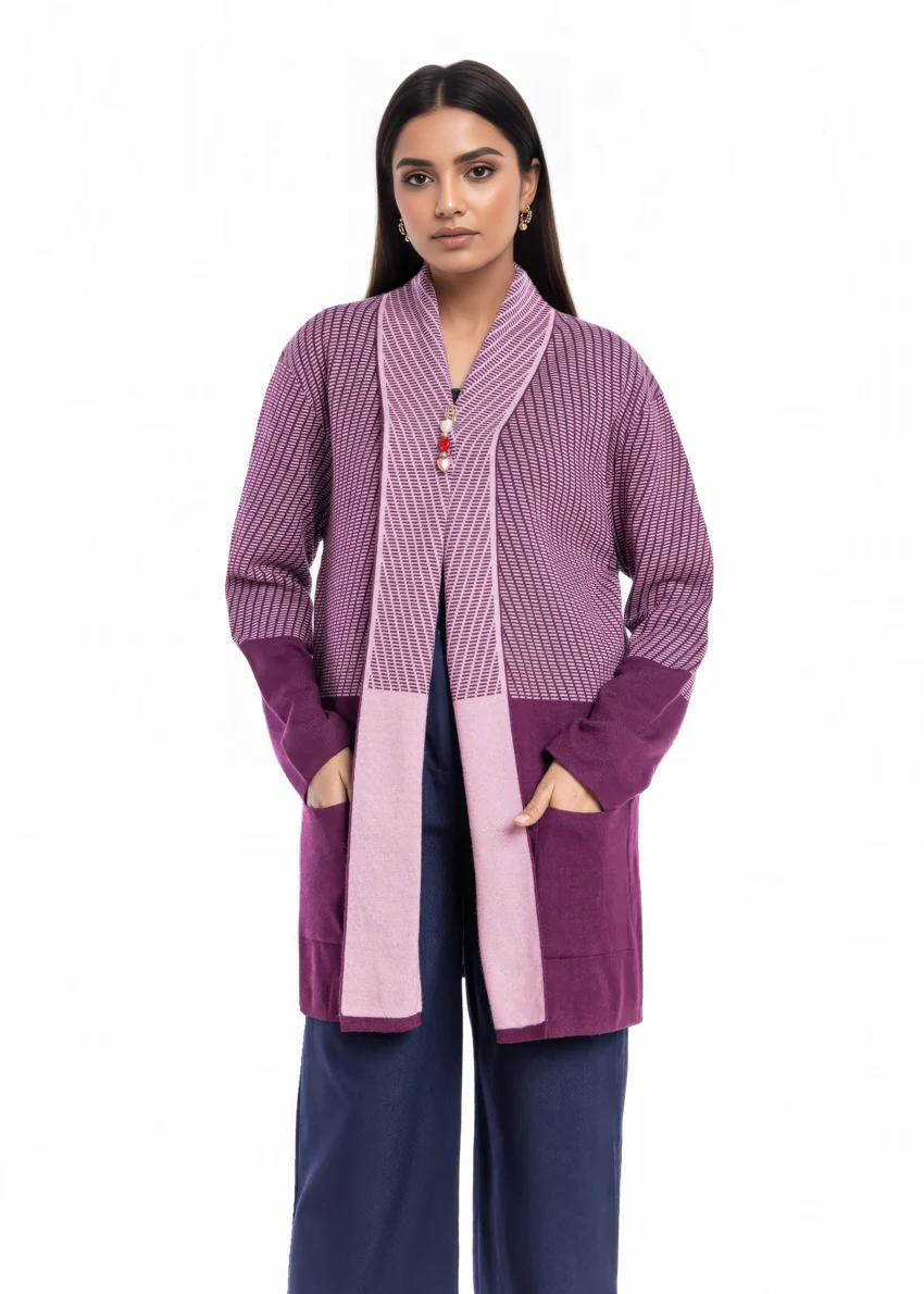 Margrita-Front Open Full Sleeves Cardigan Sweater (25Y-126-67) - Image 5