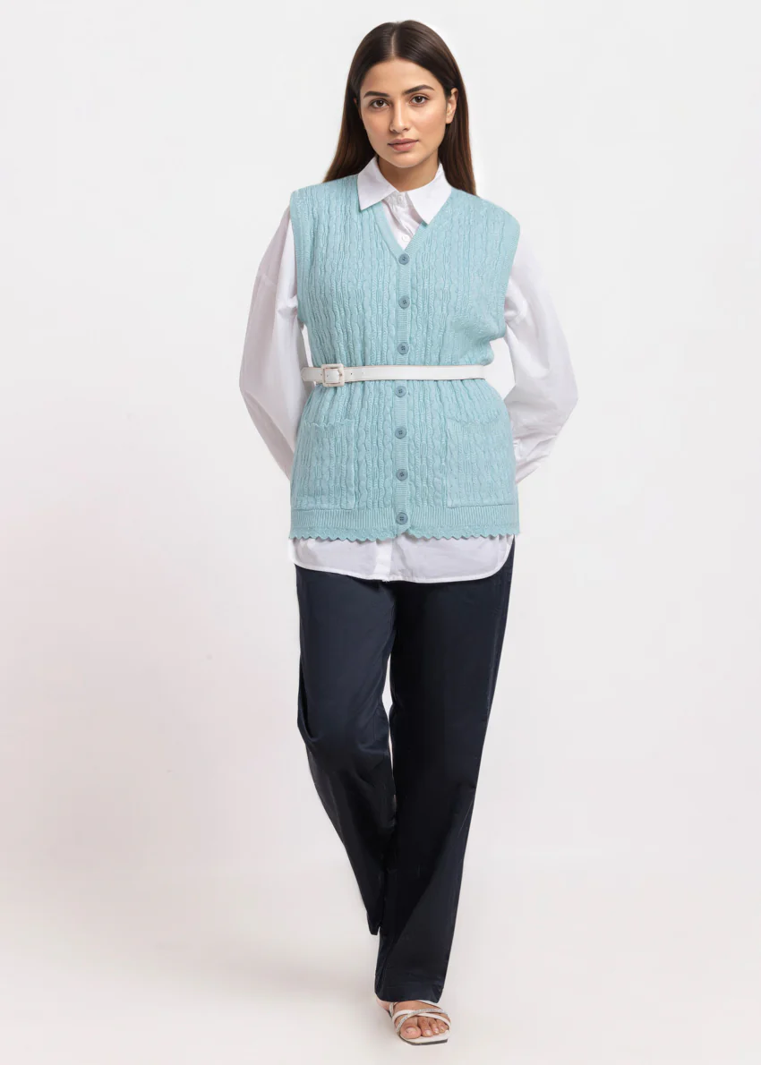 L-Turqs-V-Cardigan Sando Sweater (25Y-226-67) - Image 3