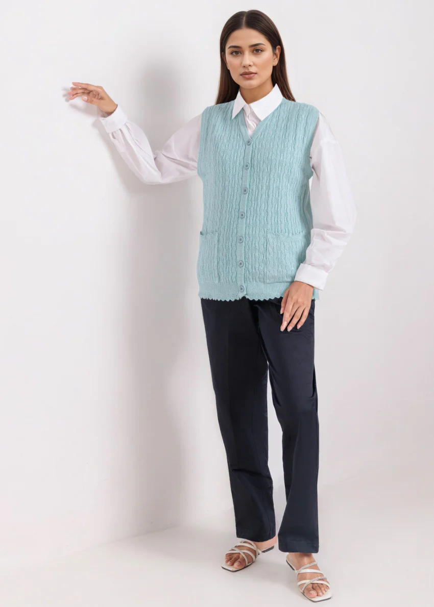 L-Turqs-V-Cardigan Sando Sweater (25Y-226-67) - Image 4