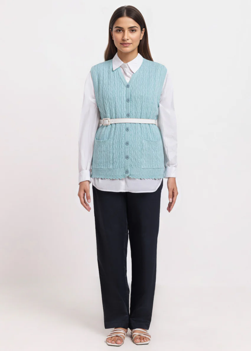 L-Turqs-V-Cardigan Sando Sweater (25Y-226-67) - Image 5