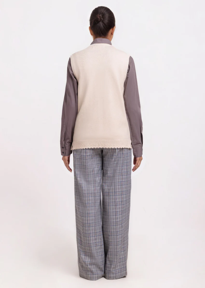 Fawn-V-Cardigan Sando Sweater (25Y-236-67) - Image 2