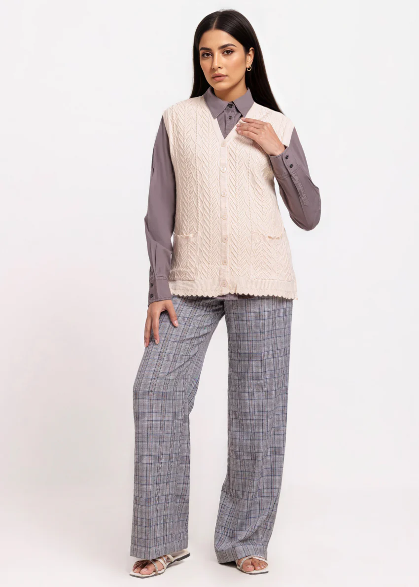 Fawn-V-Cardigan Sando Sweater (25Y-236-67) - Image 5