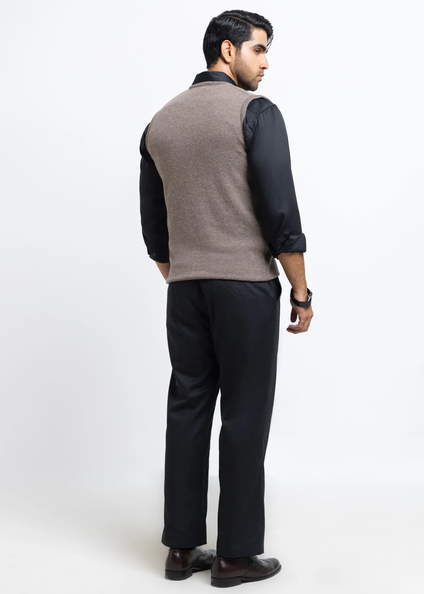 Wd-Smoke-V-Neck Sando Sweater (651-14) - Image 2