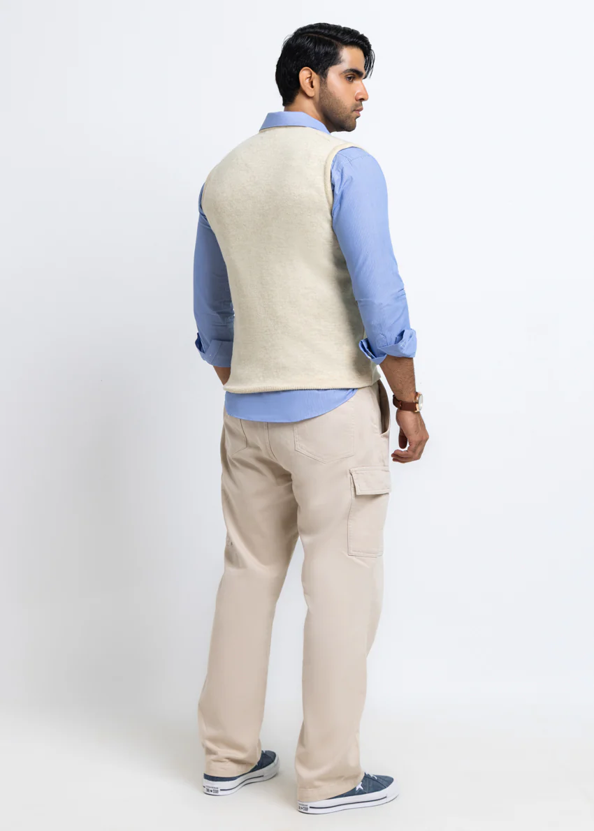 Swan-V-Neck Sando Sweater (655-14) - Image 2