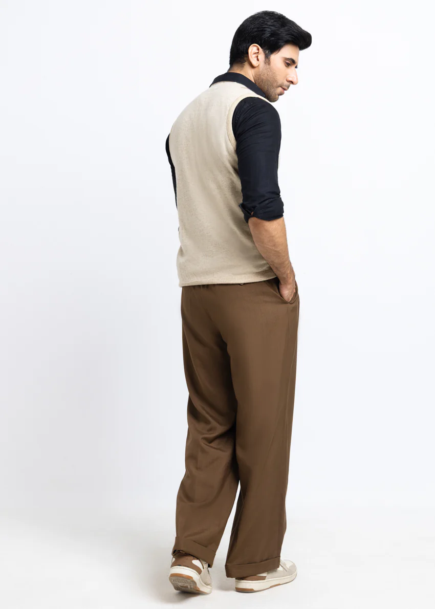 Swan-V-Neck Sando Sweater (657-14) - Image 2