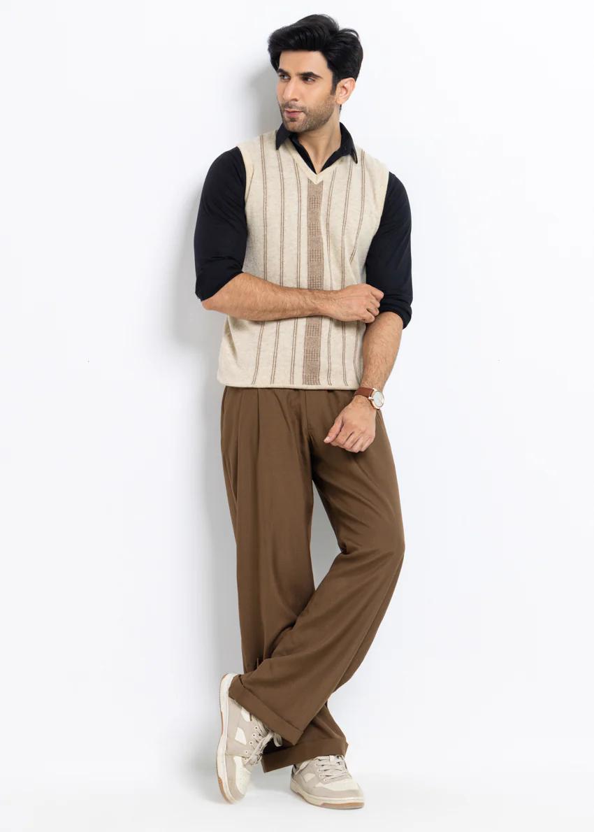 Swan-V-Neck Sando Sweater (657-14) - Image 5