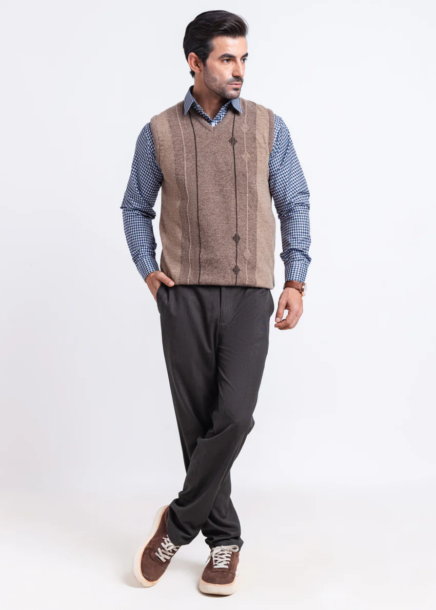 Br-Sugar-V-Neck Sando Sweater (658-14) - Image 4