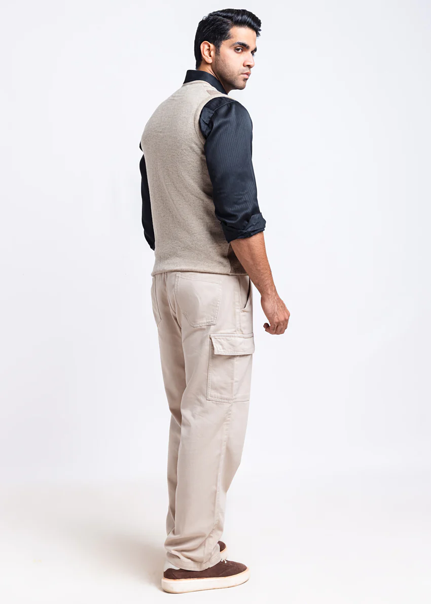N-Stone-V-Neck Sando Sweater (658-14) - Image 2