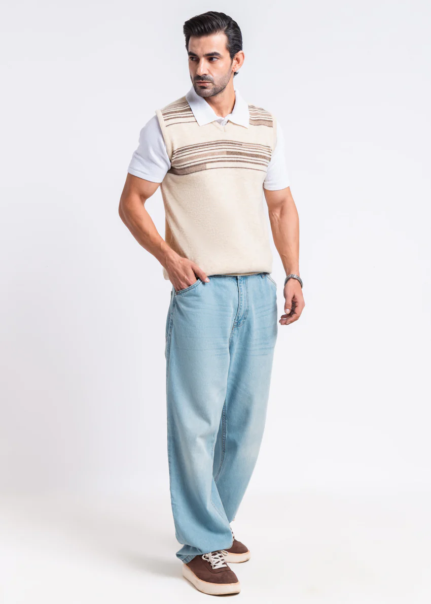 Swan-V-Neck Sando Sweater (659-14) - Image 4