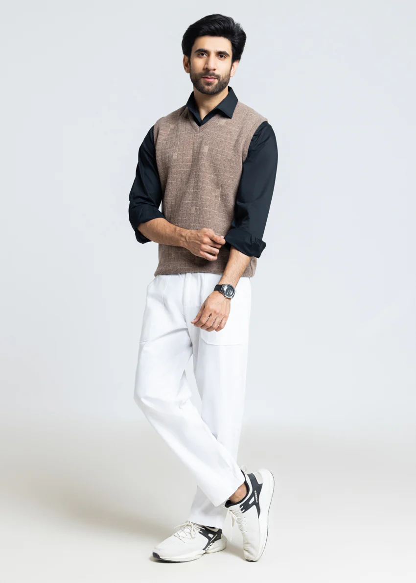 Br-Sugar-V-Neck Sando Sweater (661-14) - Image 3