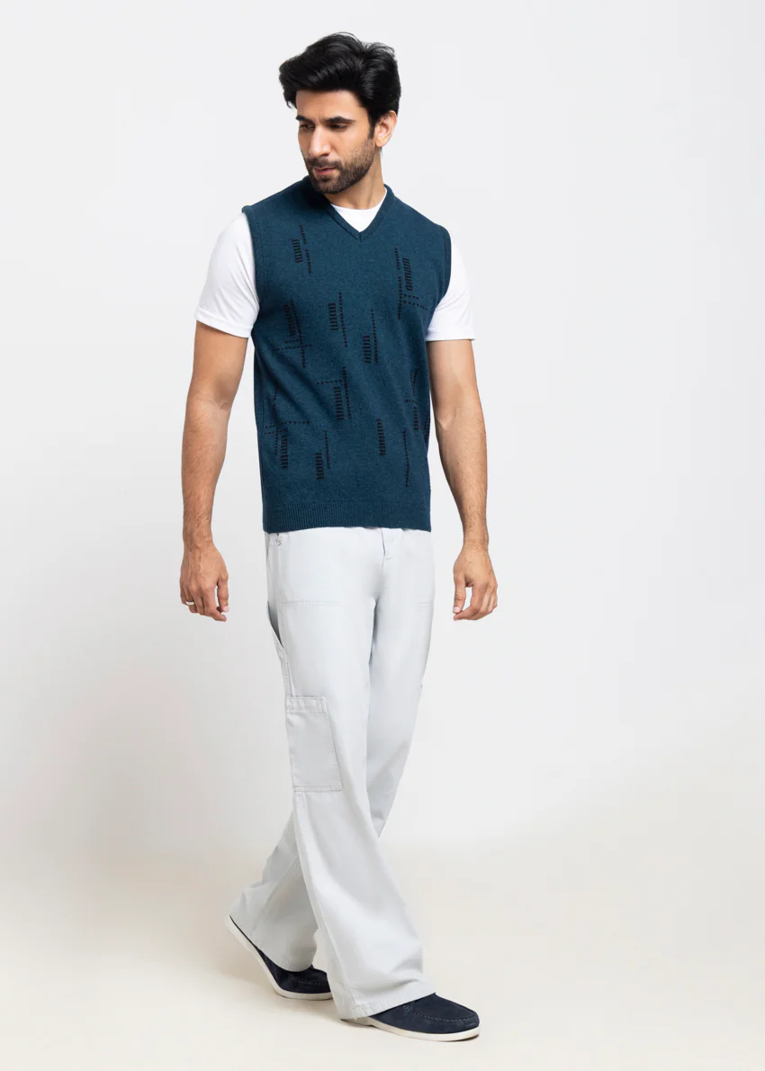 Octavo-V-Neck Sando Sweater (669-14) - Image 3