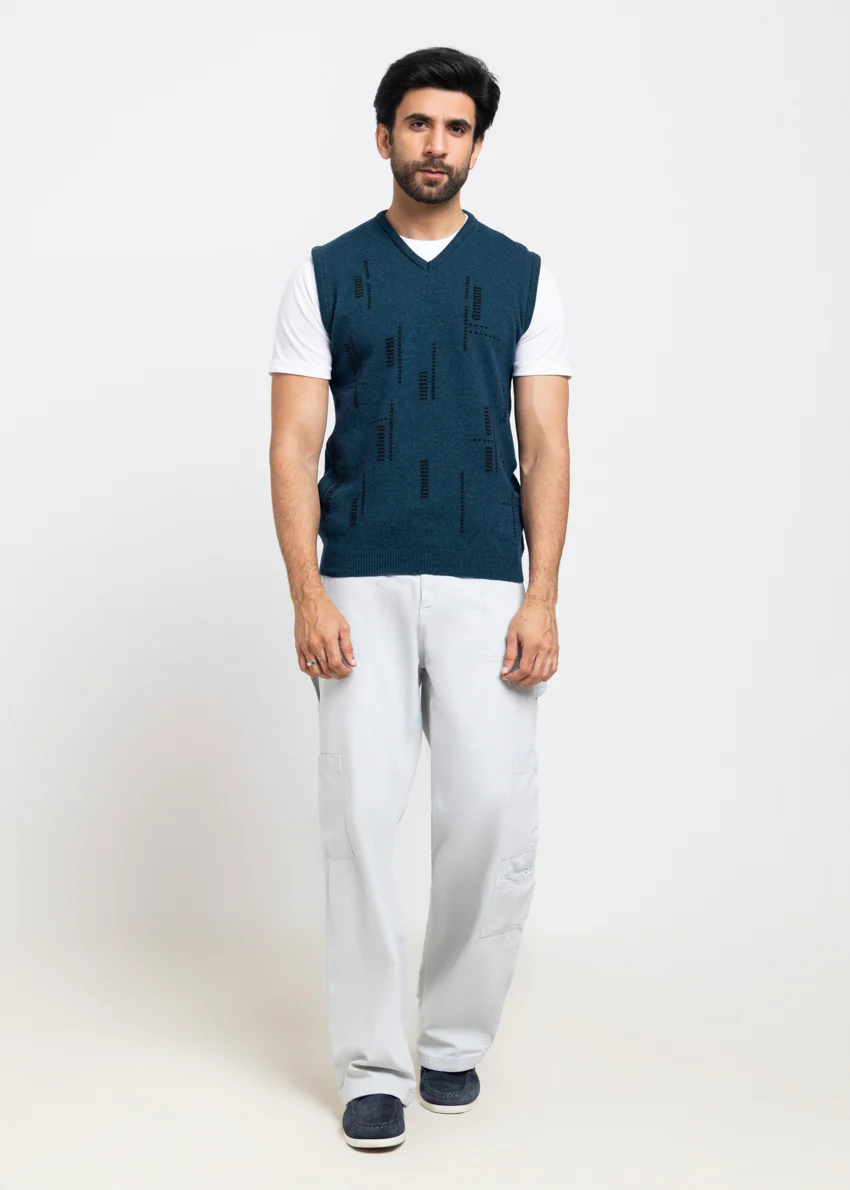 Octavo-V-Neck Sando Sweater (669-14) - Image 5