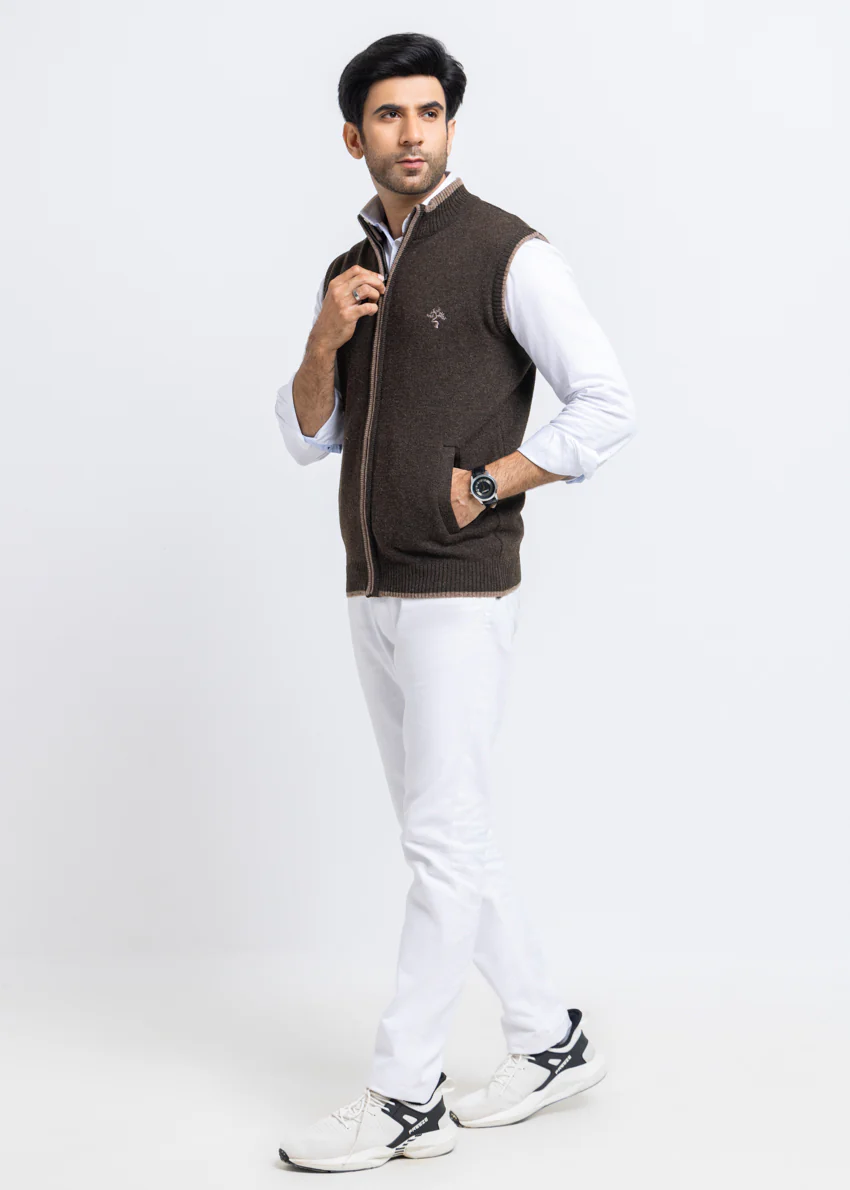 Brahmin-Turtle Neck Zipper Sando Sweater (781-14) - Image 4