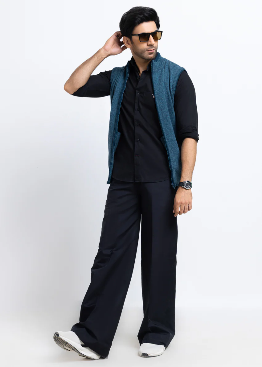 Ferozi-Turtle Neck Zipper Sando Sweater (781-14) - Image 5