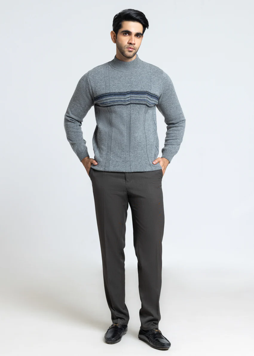 St-Grey-Round Turtle Neck Full Sleeves Sweater (852-14) - Image 4