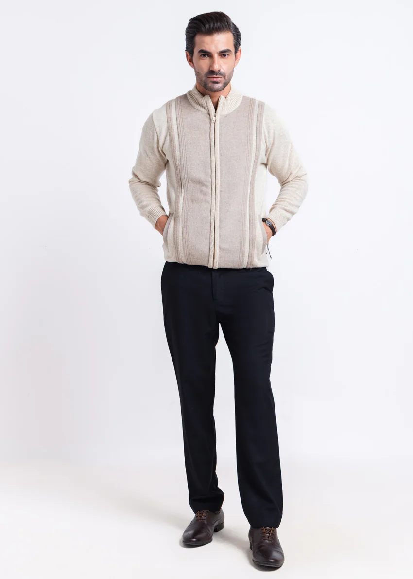 Fog-Turtle Neck Zipper Full Sleeves Sweater (902-14) - Image 6