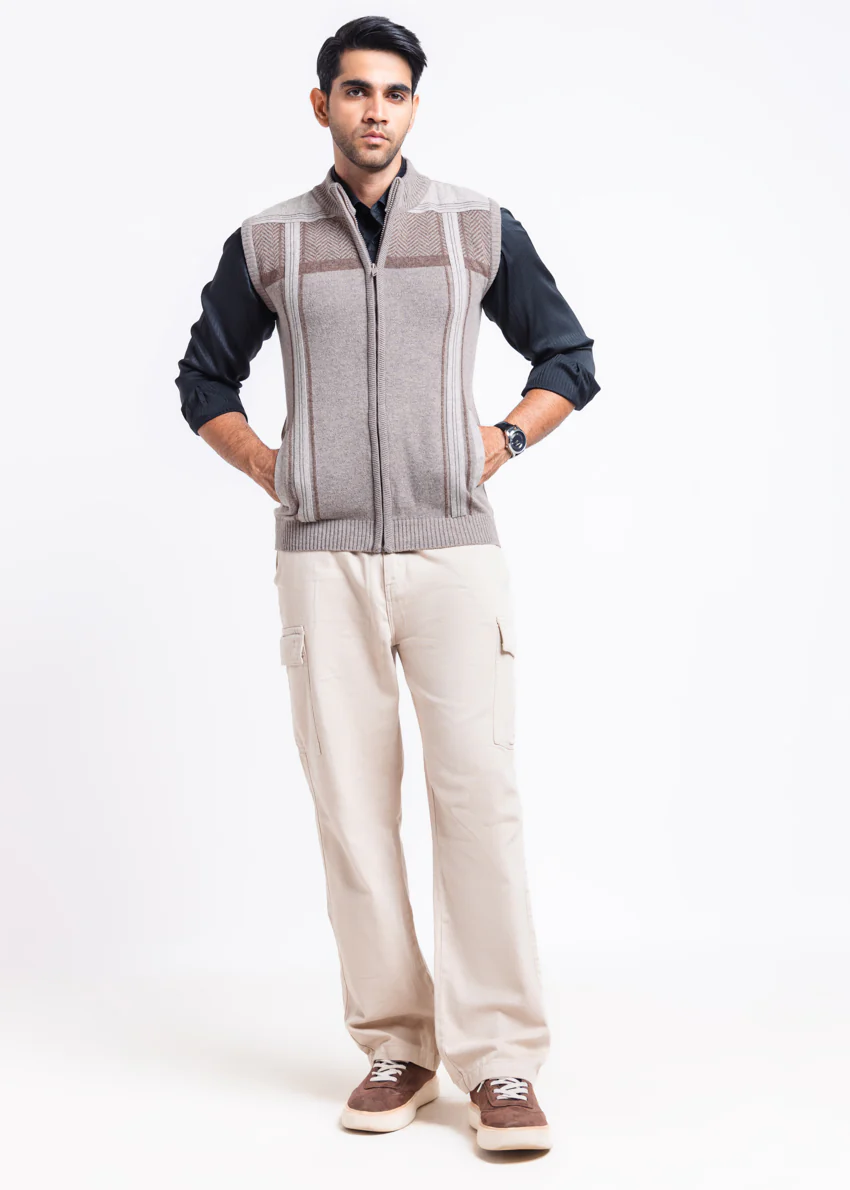 Moonrock-Turtle Neck Zipper Sando Sweater (984-14) - Image 5