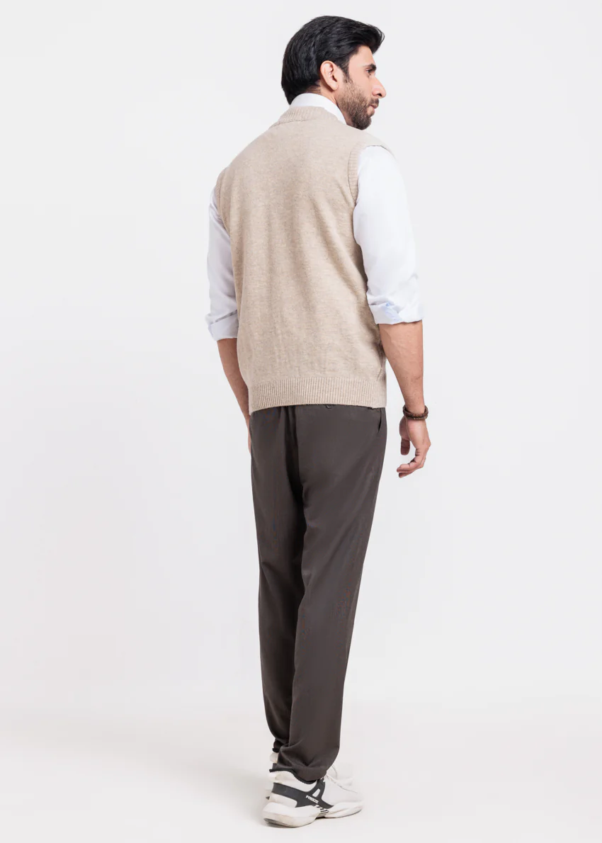 N-Stone-Turtle Neck Zipper Sando Sweater (986-14) - Image 2