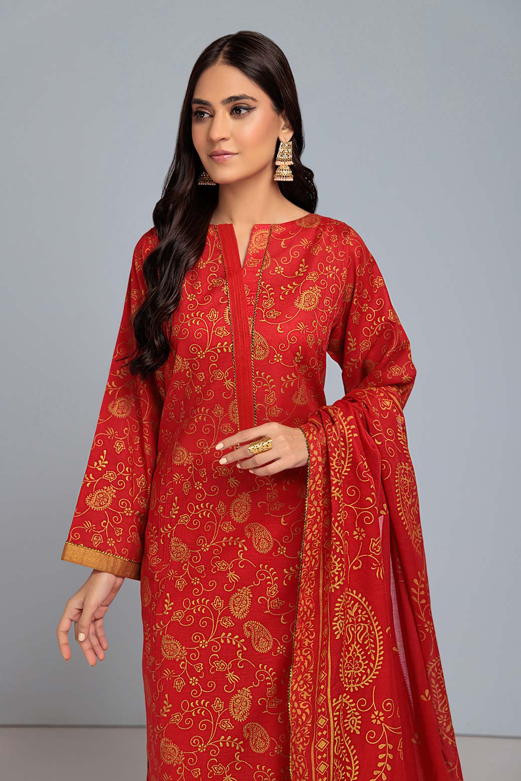 AATISH FISHA -  3 PC (RSO233P83) - Image 2
