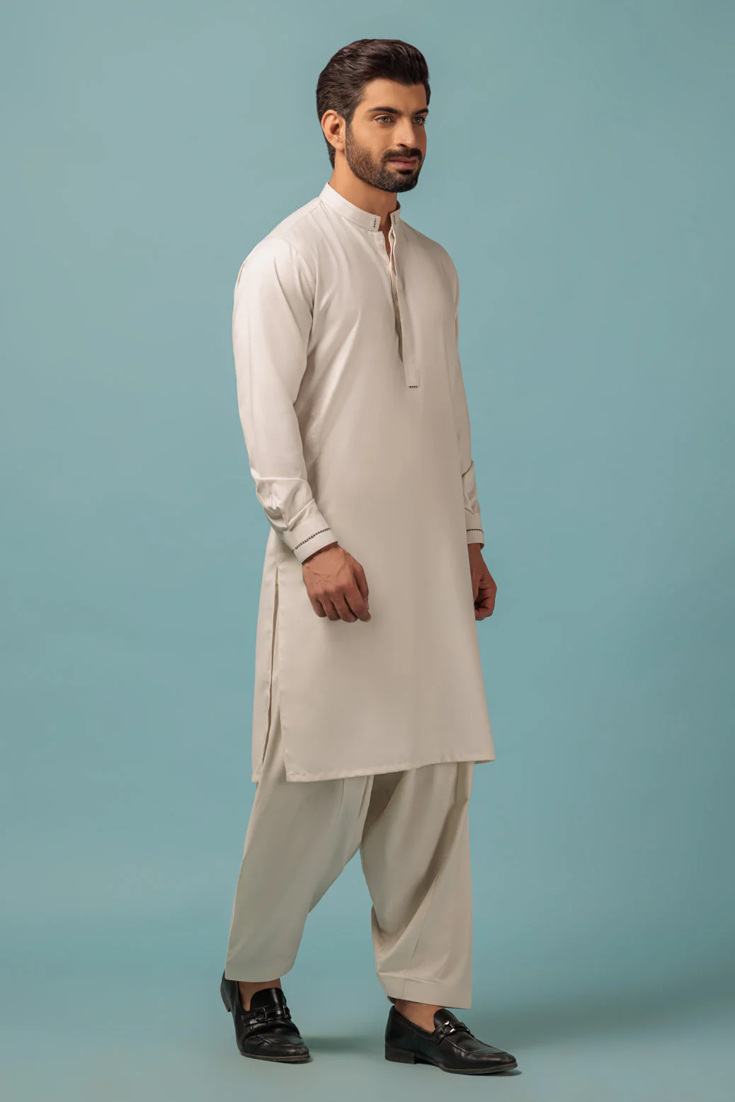 ALBASTER-BLENDED-KURTA SHALWAR - (KSRW23-004) - Image 2
