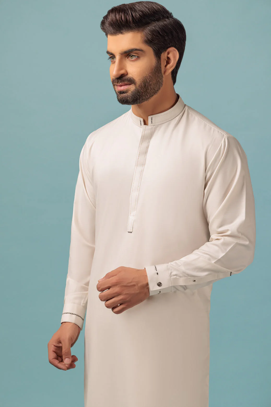 ALBASTER-BLENDED-KURTA SHALWAR - (KSRW23-004) - Image 3