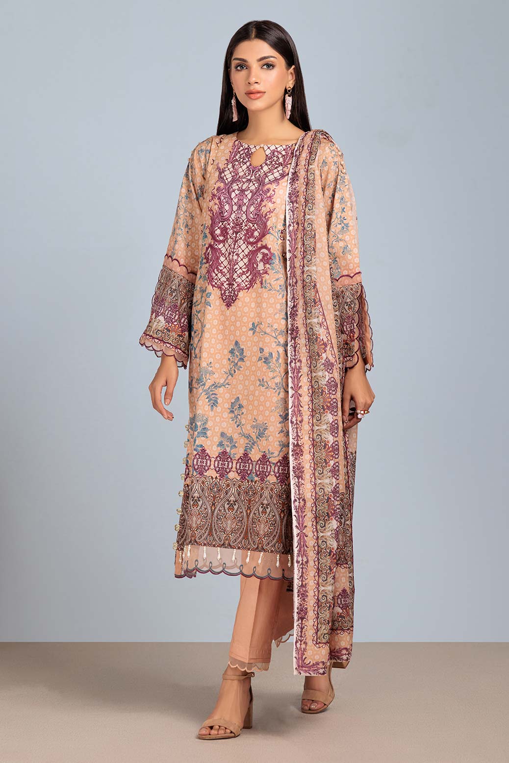 APRICOT BLUSH - 3 PC (SST233P29) - Image 4