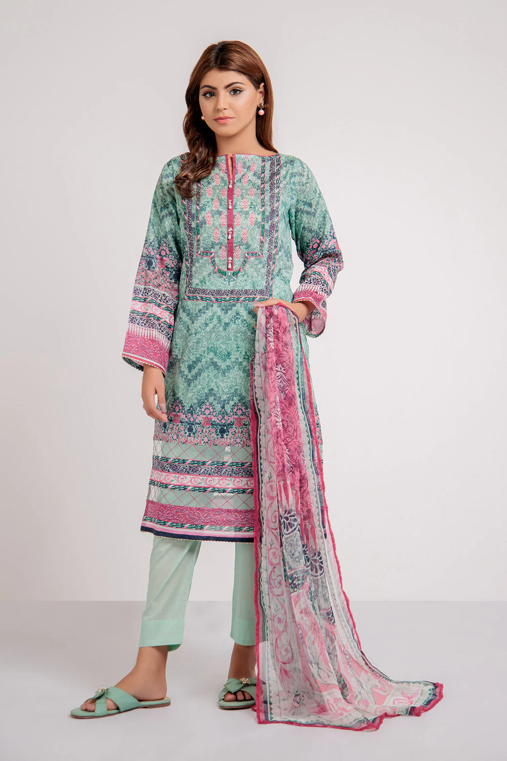 AQUA FLORA -  3 PC (ASO233P03) - Image 3