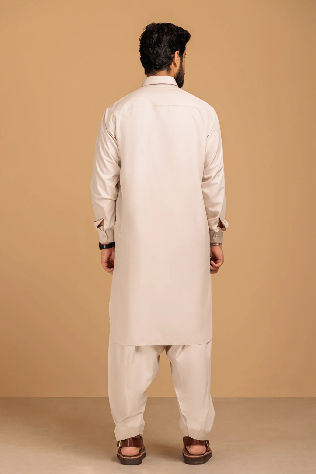 ASH+GRY-BLENDED-SHALWAR SUIT- (GSSS23-011) - Image 4