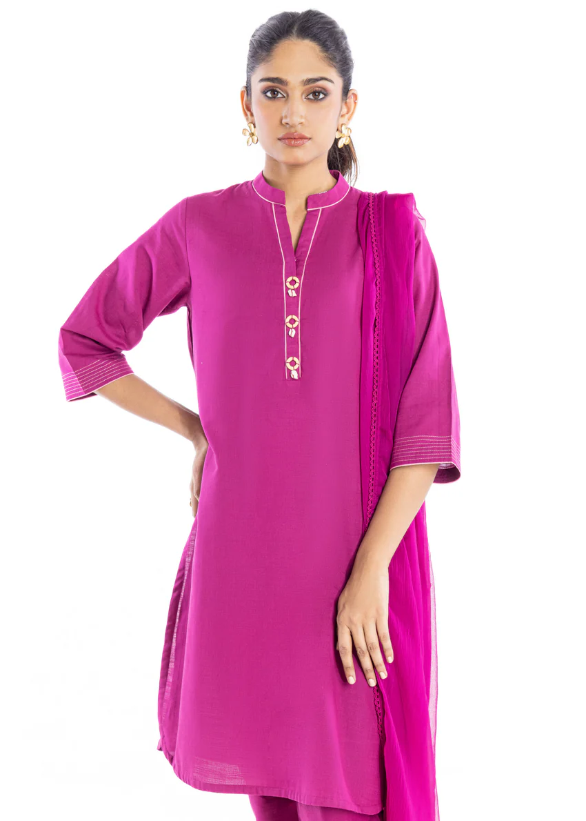 Plum-Khaddar-3 Piece (AWT213P83P) - Image 5