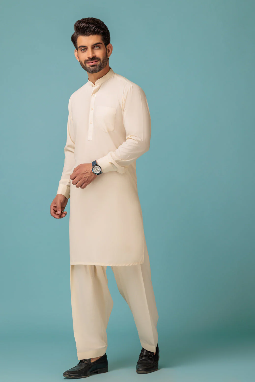 B-DROP-BLENDED-SHALWAR SUIT - (GSBR23-003) - Image 4
