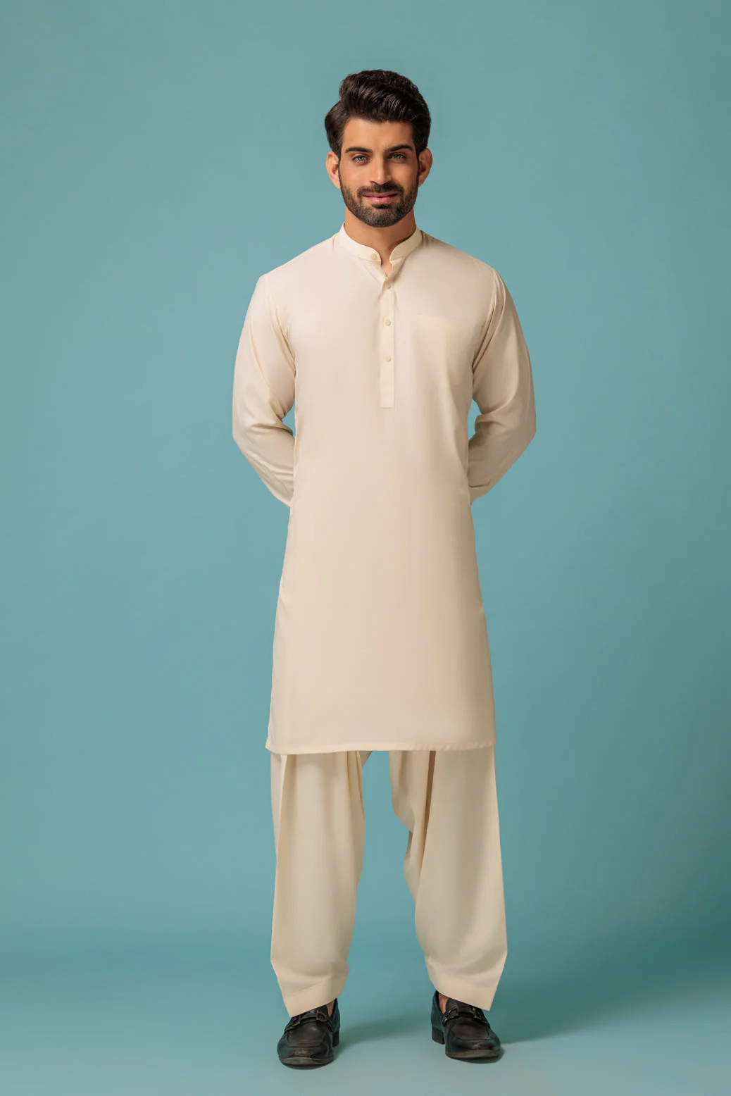B-DROP-BLENDED-SHALWAR SUIT - (GSBR23-003) - Image 5