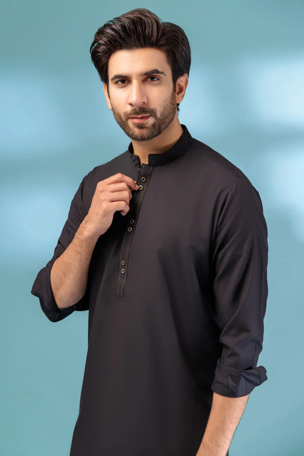 B-SWAN-BLENDED-KURTA PAJAMA TROUSER - (KSB23-002) - Image 2
