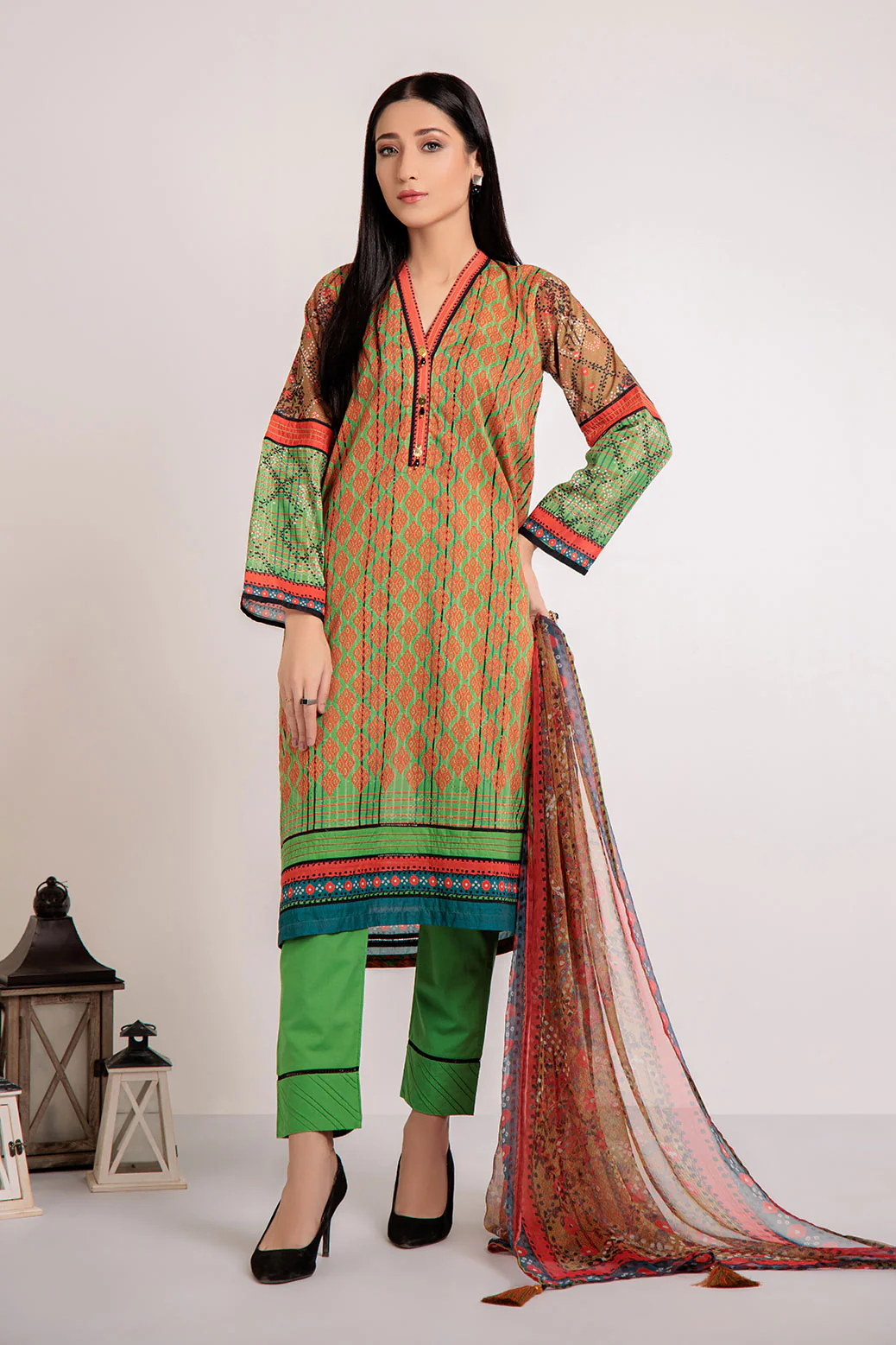 BANDHANI -  3 PC (ASO233P18) - Image 3