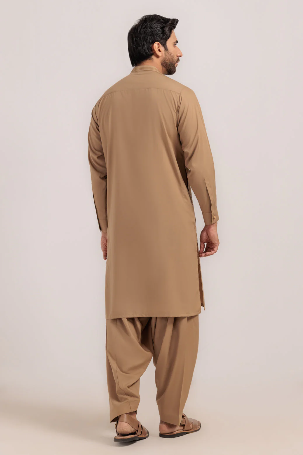 BEIGE-BLENDED-KURTA SHALWAR - (KSRW24-030) - Image 5