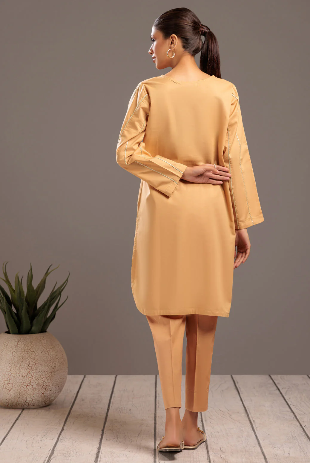 BEIGE-CAMBRIC-1 PIECE (SRS231P05) - Image 5