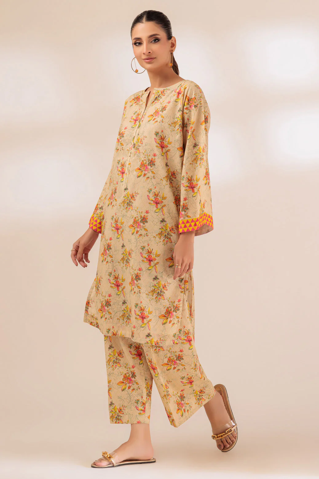 BEIGE-CAMBRIC-2 PIECE (PWS2232P07) - Image 4
