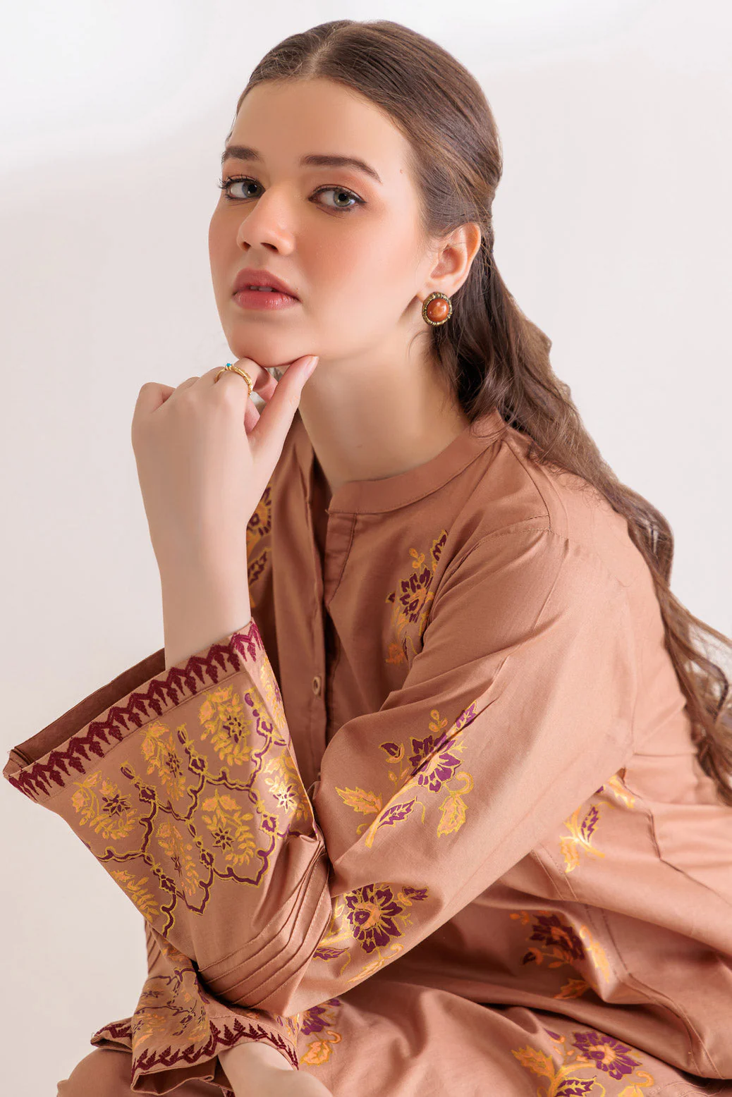 BEIGE-CAMBRIC-2 PIECE (WS6232P10) - Image 2