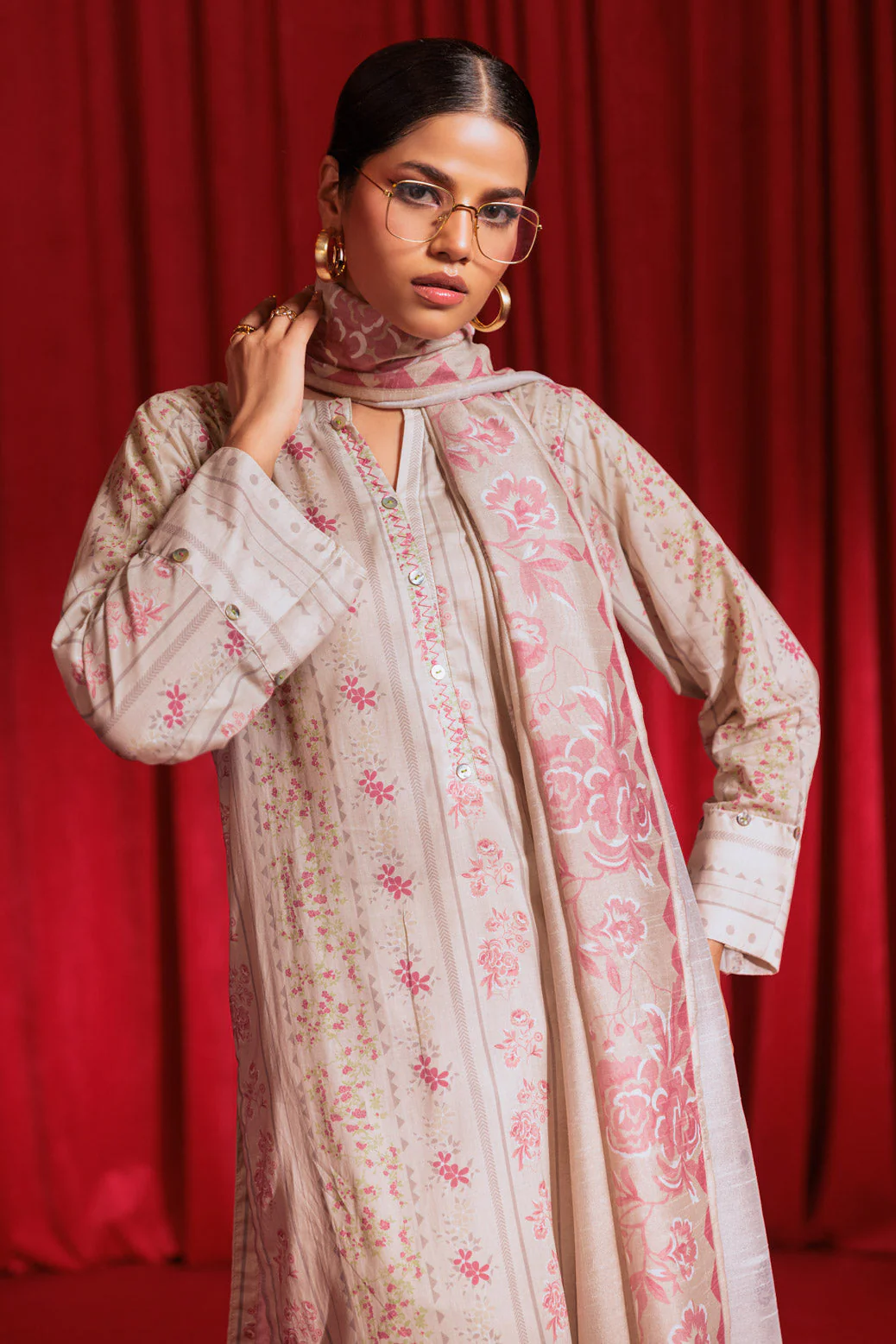 BEIGE-CAMBRIC-3 PIECE (BPS6243P38) - Image 2