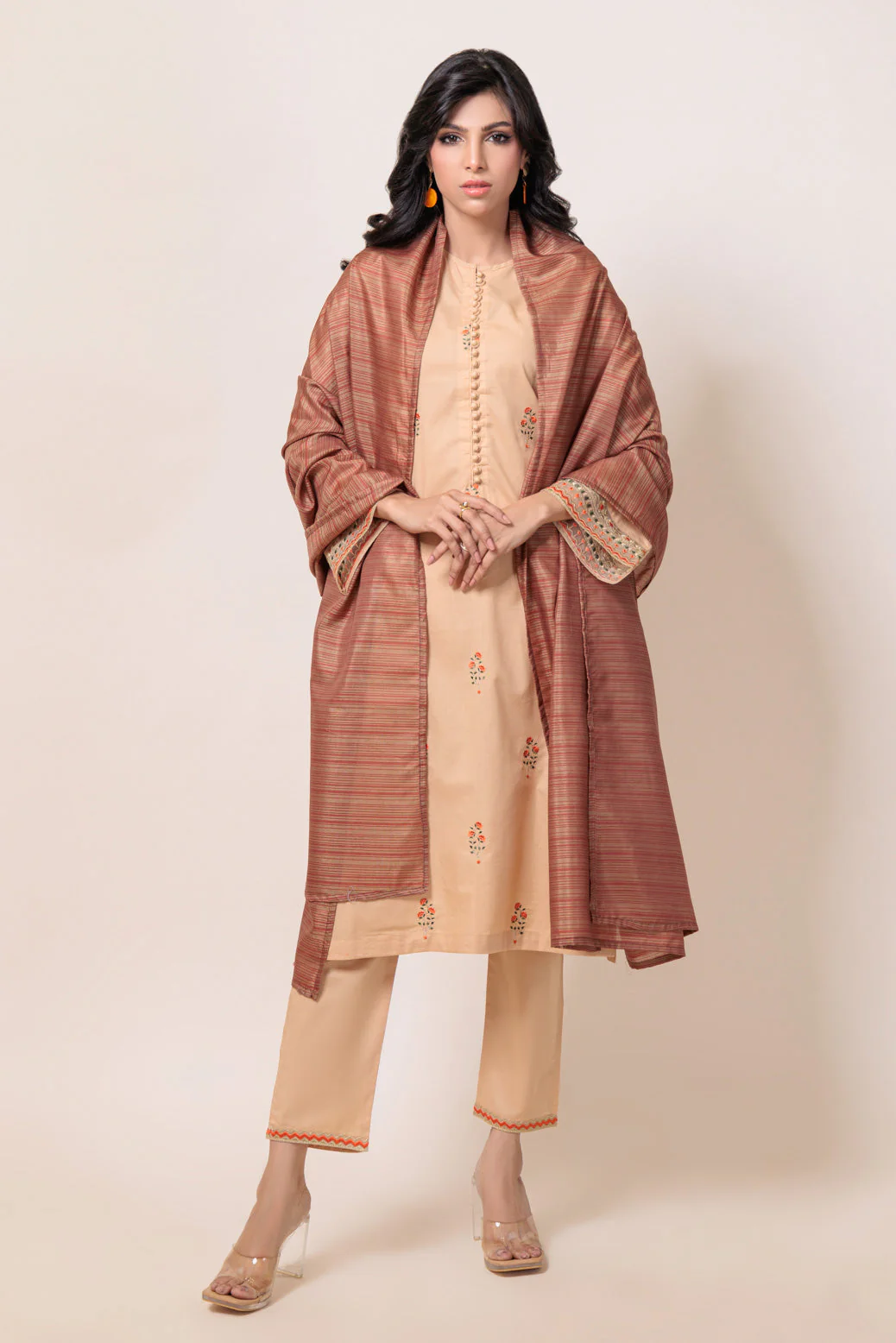 BEIGE-CAMBRIC-3 PIECE (PWS1243P09) - Image 2