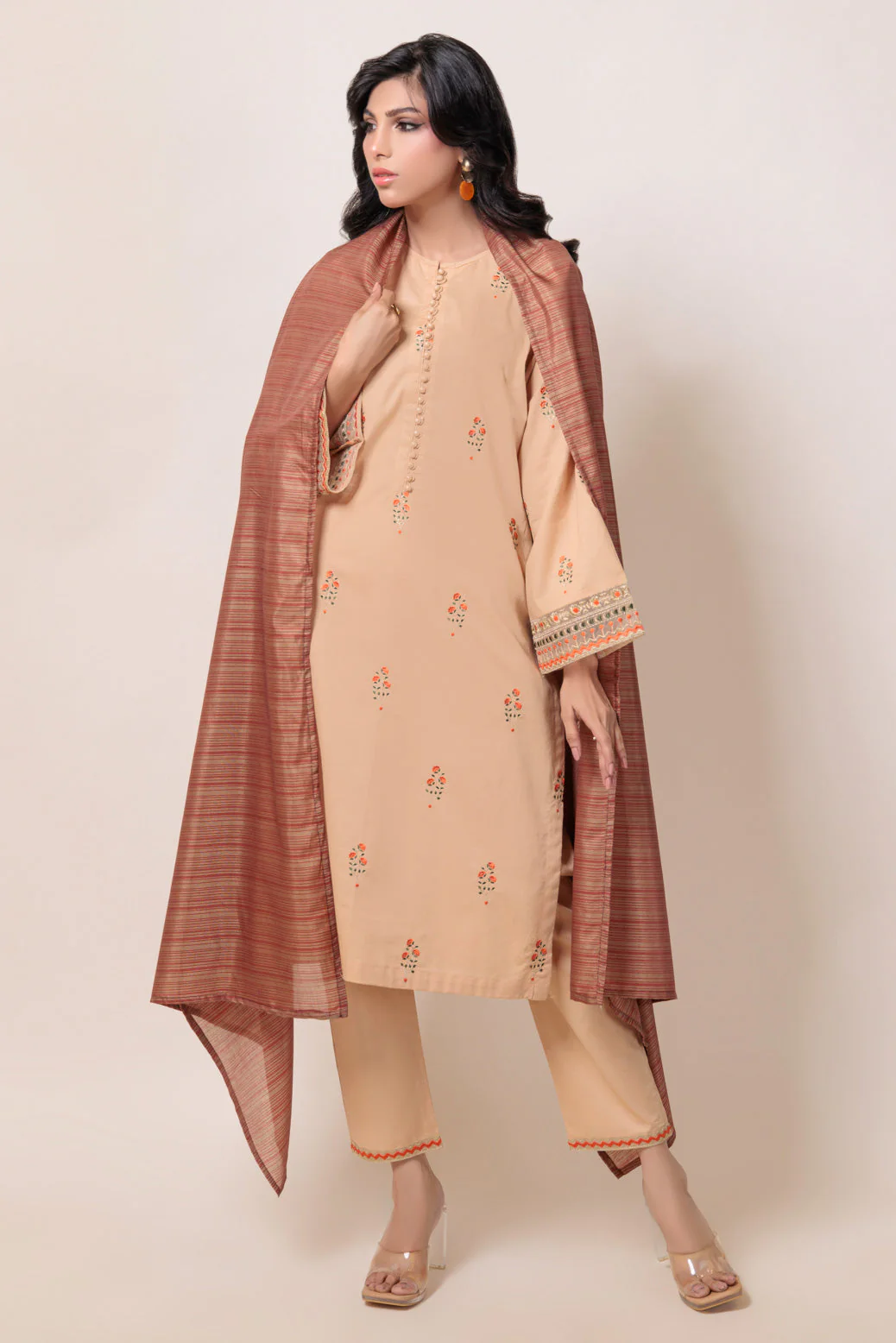 BEIGE-CAMBRIC-3 PIECE (PWS1243P09) - Image 3