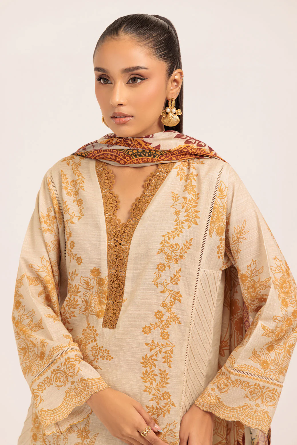 BEIGE-CAMBRIC-3 PIECE (WS7243P16) - Image 3