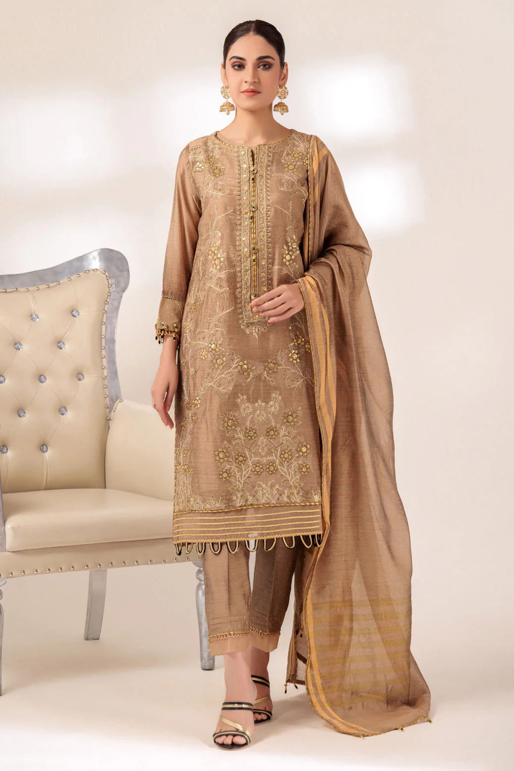 BEIGE-COTTON-3 PIECE (BS4H223P03) - Image 2