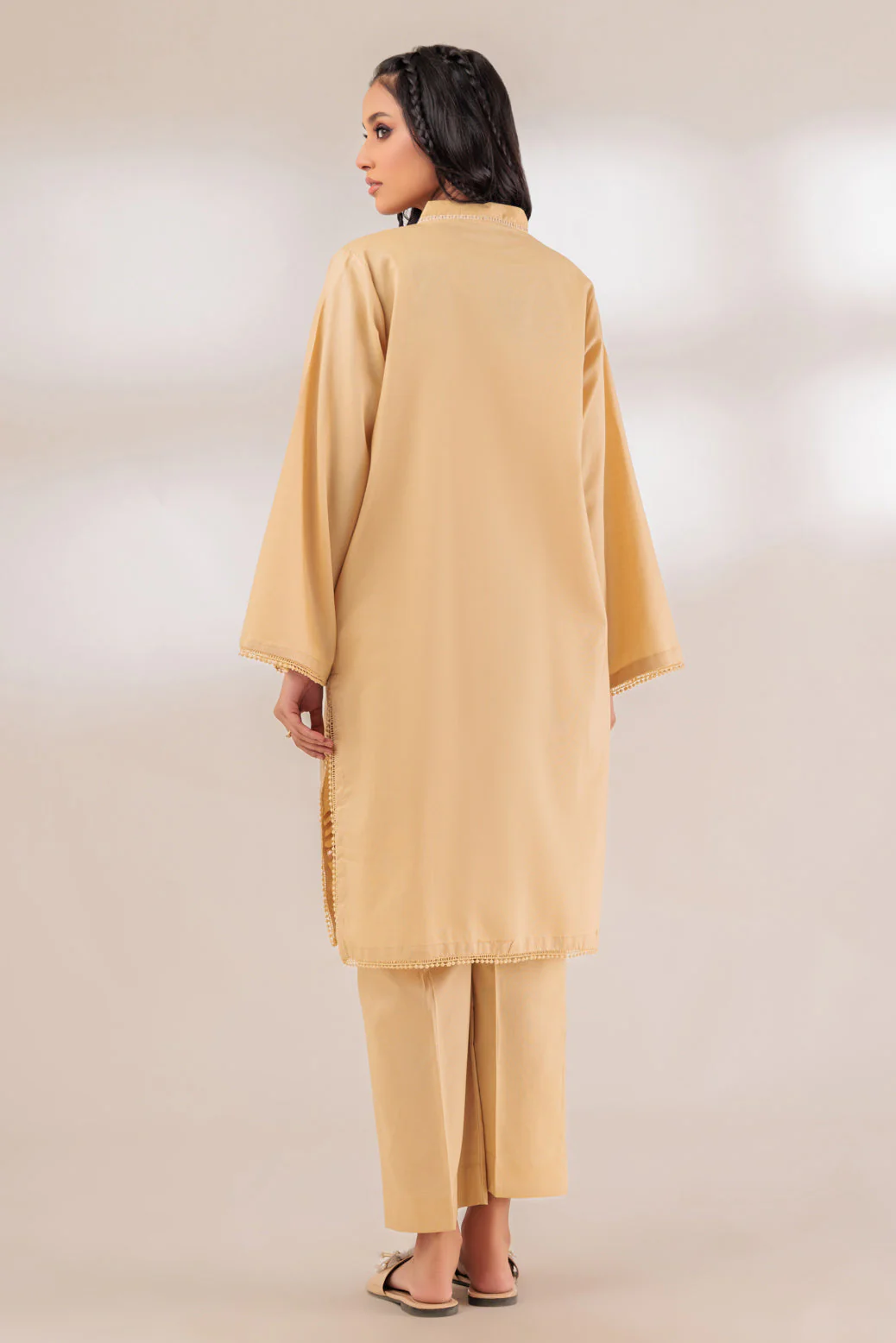 BEIGE-DOBBY-2 PIECE (SAS232P27) - Image 5