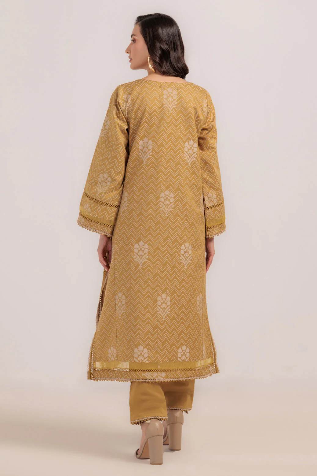 BEIGE-JACQUARD-2 PIECE (WS6242P13) - Image 3